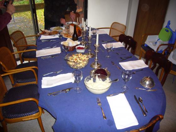 Thanksgiving Table