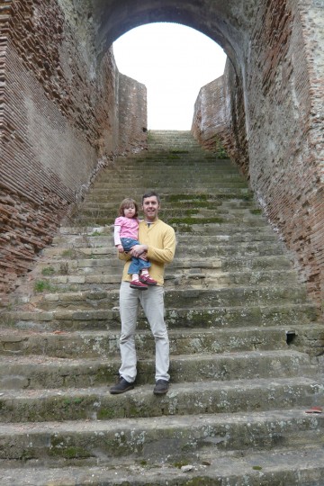 staffords-152 Steps up to the amphitheater